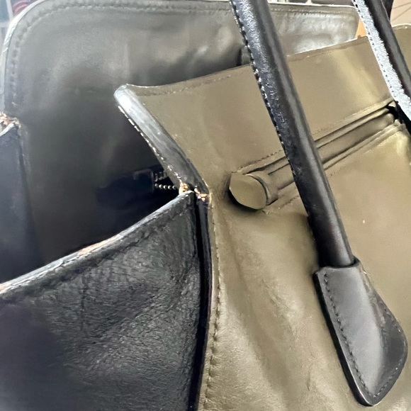 Prada Dark Green Leather bag - Picture 4 of 5